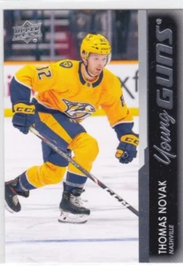 21/22 UD..THOMAS NOVAK..YOUNG GUNS..CARD # 476..PREDATORS..FREE COMBINED SHIP - Bild 1 von 1