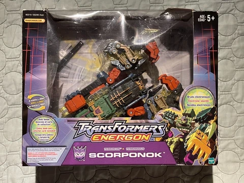 Hasbro Transformers Energon - Terrorcon - Scorponok Cover