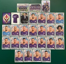 28 FIGURE STICKERS SOCCER PANINI 2017-18 FLORENTINE COMPLETE WITH CHURCH