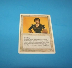 Magic The Gathering 4th Edition Vintage 1995 "Benalish Hero"    - Bild 1 von 2