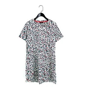 Joules Multicoloured Leopard Print Jersey Hattie A-Line Tunic - Size 8 - Picture 1 of 15