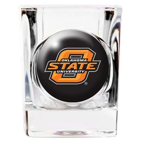Oklahoma State Cowboys Shot Glass - Square 2oz Cover