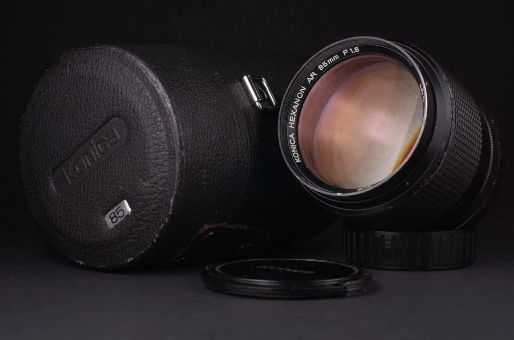 Konica AR Hexanon 85mm f/1.8 Prime Lens | eBay
