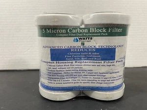 Watts Premier 5" Filter, 2-Pack, 560100 - Picture 1 of 4