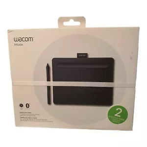 Wacom Intuos S Bluetooth Graphic Tablet Black USB/Bluetooth - Picture 1 of 11