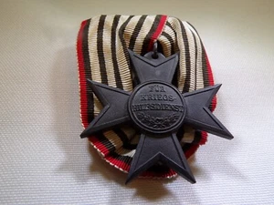 ✚ WWI Imperial German Military Prussian Merit Cross for War Aid (3780) - Picture 1 of 14
