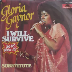 7" 1979 PARTY KULT IN MINT- ! GLORIA GAYNOR : I Will Survive - Bild 1 von 1