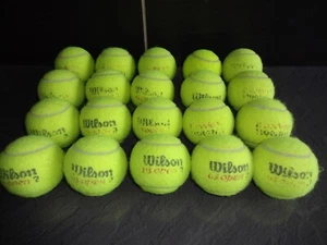 20 x Tennisbälle Wilson US Open gebraucht zum Basteln , Training, Sport - Bild 1 von 3