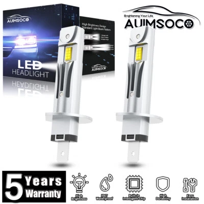 LED Headlight Kit 2x Bulbs Super Bright For Chevrolet Epica 2004-2006 Cool White - Image 1 of 4