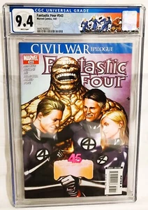 FANTASTIC FOUR #543 | CGC 9.4 | FF Custom Label | 45th Anniversary | Marvel - Picture 1 of 2