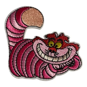 CHESHIRE CAT!!!Iron On Embroidered Patch+ ONE FREE STICKER! - Picture 1 of 3