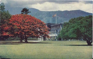 Postcard BWI British West Indies Jamaica Kingston Kings House 1950s Unused - Picture 1 of 1