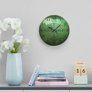 Fallout New Vegas Hazard Clock, Unique Retro Wall Decor, 8x8 or 10.75x10.75 - Picture 1 of 18