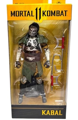 "Figura de acción Kabal Mortal Kombat 11 McFarlane Toys 7"" 2021 nueva" Foto 1 de 4