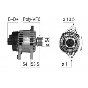 Alternator EB623G CAL30227ES 51727338 CAL30227OS 63377016 DAN136-5 CAL30227GS - Picture 1 of 2