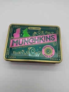 Rare Dunkin Donuts X Wicked Munchkin Tin Glinda Elphaba  - Picture 1 of 11