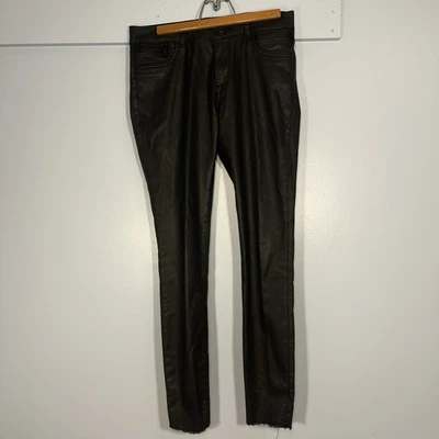 Cuero Like DL 1961 Negro Margaux Instasculpt Tobillo Cremallera Ajustado Talla 27  Foto 1 de 4