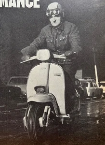 LAMBRETTA GRAND PRIX 200cc - ORIGINAL 1970 ROAD TEST WITH B/W ADVERT - Picture 1 of 6