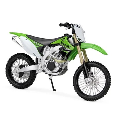 1:12 Kawasaki KX450F Motorcycle Model Diecast Toy Car Dirt Bike Toys for Boys - Image 1 of 4