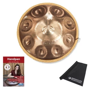 Patera Handpan HPDM-12 Compact Edelstahl D-Kurd mit Lehrbuch - Bild 1 von 9