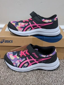 Größe 1 Kinder Asics Contend 8 PS schwarz/hot pink Laufschuhe 1014A293-006 - Bild 1 von 8