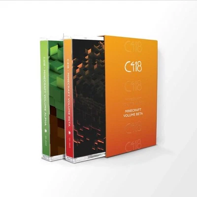 C418 Minecraft: Alpha + Beta Cassette Tape 2025 NEW - Image 1 of 2
