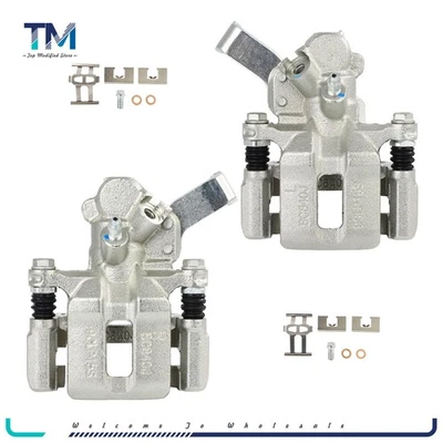 Par de pinzas de freno traseras con soporte para 2007 2008 2009 10 11 12 2013 Suzuki SX4 Foto 1 de 4