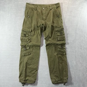 Pantalones tácticos de carga militar paracaidista verde para hombre Junye Jeans 36x30 BDU - Imagen 1 de 13