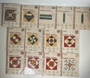 Joann Arbor Lane Setting Kit Plus All 12 Blocks Quilt Block of the Month New - Picture 1 of 16