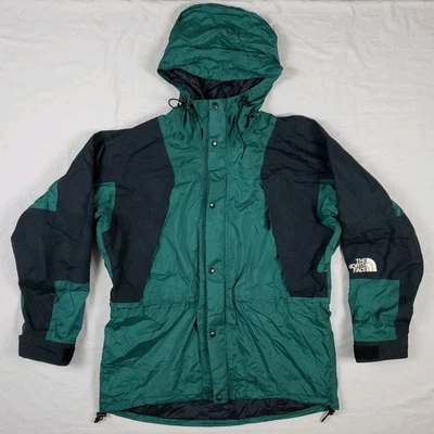 Vintage The North Face Mountain Guide Gore-Tex Large Green Long Sleeve Jacket - Image 1 of 4