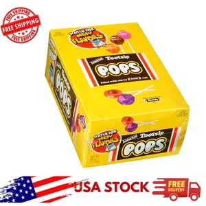 Tootsie Lollipops 100 Count (60 oz) – Assorted Flavors Bulk Candy Pack - Picture 1 of 1