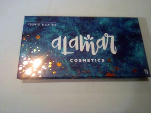 Alamar Cosmetics Colorete Blush Trio Scuro e Ricco Desertato,Oasi,Candela - Foto 1 di 4
