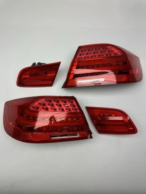 2011-2013 OEM BMW E92 M3 328i 335i купе LCI светодиодные задние фонари комплект OEM *ПРИМЕЧАНИЕ * - Изображение 1 из 4