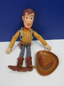 toy story 2 3 4 WOODY DOLL Actionfigur HUT DISNEY PIXAR sprechende ZUGSCHNUR - Bild 1 von 6