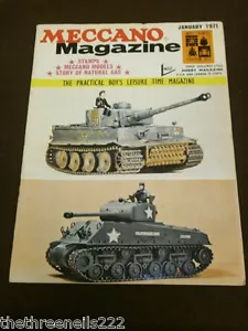 MECCANO MAGAZINE - STORY OF NATURAL GAS - JAN 1971 - Imagen 1 de 1