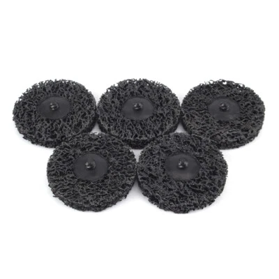 75mm Poly Strip Abrasive Disc Quick Change Grinding Cleaning Wheel For Metal - Image 1 of 4