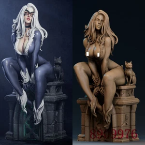 Black Cat DC 3D Printing Figure Unpainted Model GK Blank Kit Sculpture New Stock - Picture 1 of 11