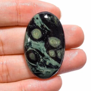 41 Carat AAA Natural Star Galaxy Jasper Oval Shape Cabochon Cut Loose Gemstone - Picture 1 of 4