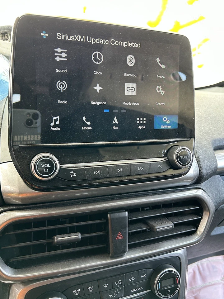 2018 FORD ECOSPORT SYNC 3 RADIO INFORMATION DISPLAY SCREEN OEM H1BT-14G371-CEC - Imagem 1 de 4