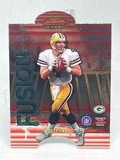 Brett Favre / Charlie Batch 1998 Bowman's Best Mirror Image Fusion #MI9