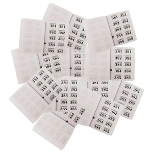 [Set of 48] 1-1000 Cloakroom Raffle Tickets Numbered Security Coded Tombola Draw - Picture 1 of 10