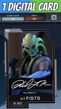 EPIC Character of Month Bundle Signature KIT FISTO Topps Star Wars Card Trader