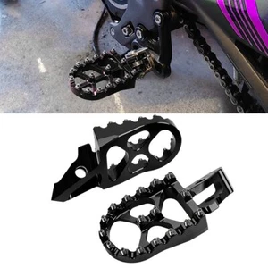 CNC Billet Foot Pegs Footpegs Fit For SurRon Ultra Bee 2023-2024 Footpegs Black - Picture 1 of 15