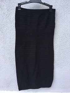 $50 New Malibu Sugar Brand Pull Up Fitted Solid Black Dress Girls 7-14 - Picture 1 of 2