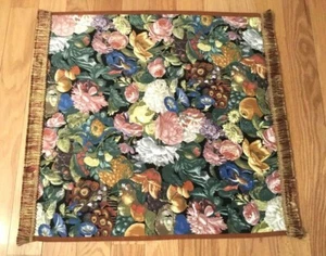 Mesa superior o mantel, 25,5 x 27 pulgadas, con molduras en dos lados, hecho a mano - Imagen 1 de 5