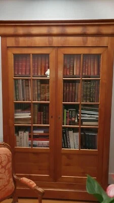 Estantería francesa de madera antigua Foto 1 de 2