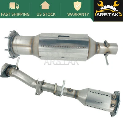 Catalytic Converter & DPF Set For 2008 2009 2010 Ford F250 350 Diesel 6.4L - Image 1 of 4