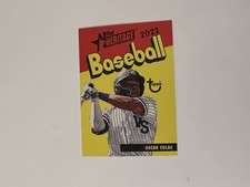 2022 Topps Heritage Minor League #73PC-18 Oscar Colas 1973 Topps Pack Cover