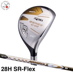 HONMA Golf Beres U-06 Utility Hybrid U28 2S 2 Star ARMRQ x 47 Graphite SR-Flex - Picture 1 of 10