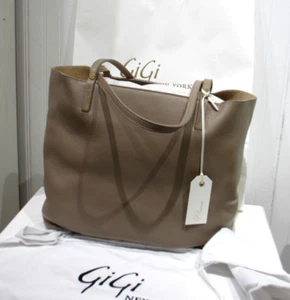 GiGi New York Tori Tasche groß Leder ungefüttert weich lässig UVP 375 $ BUCHENHOLZ - Bild 1 von 16